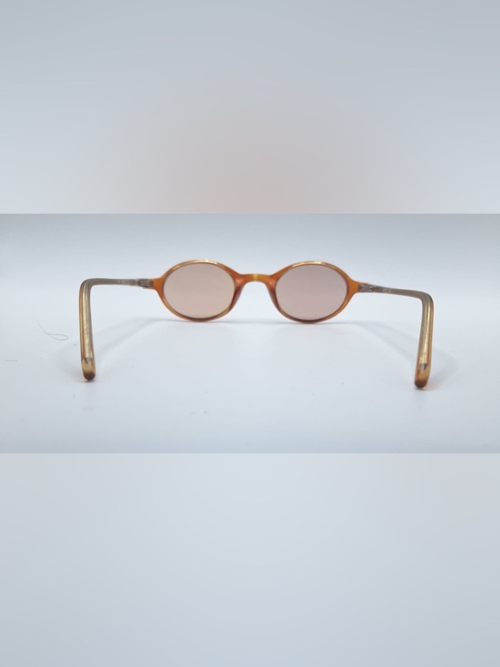Simply Basics Brown Oval Sunglasses Frames Only - Picture 6 of 7